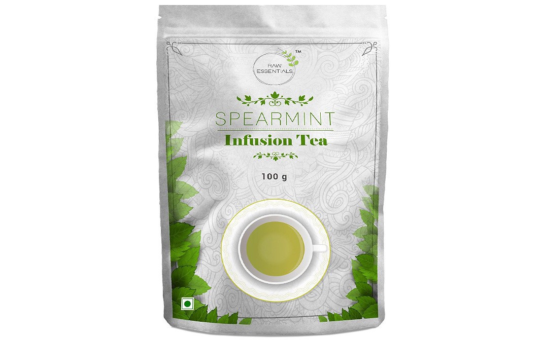 Raw Essentials Spearmint Infusion Tea    Pack  100 grams